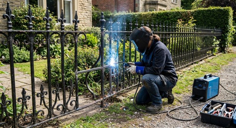 Wrought Iron Fence Repair Service