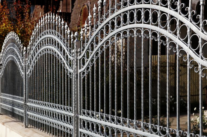 Iron Fence Repair detail
