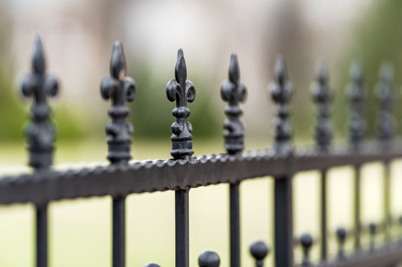 Iron Fence Repair detail